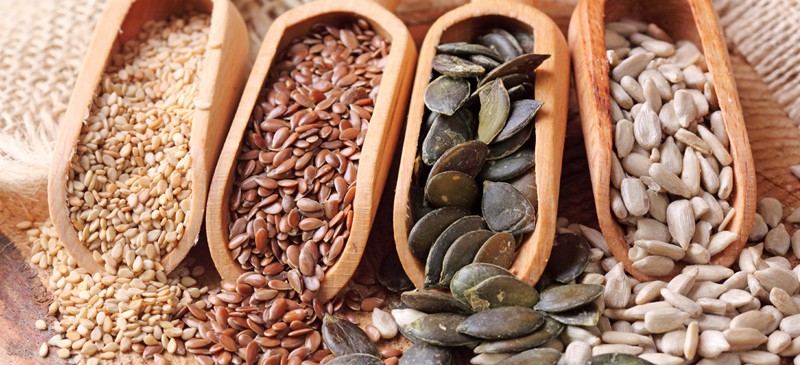 As 10 sementes mais saudáveis ​​para comer e seus benefícios