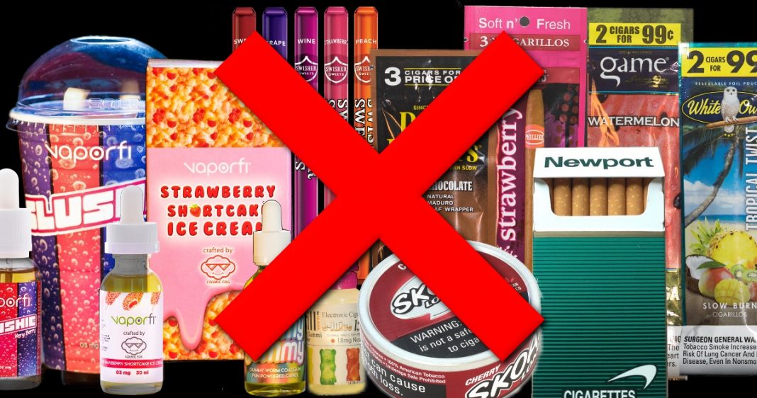 Os Estados Unidos estão considerando proibir cigarros mentolados e charutos com sabor