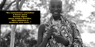 Georgie Badiel, a supermodelo que está levando água potável para sua África natal
