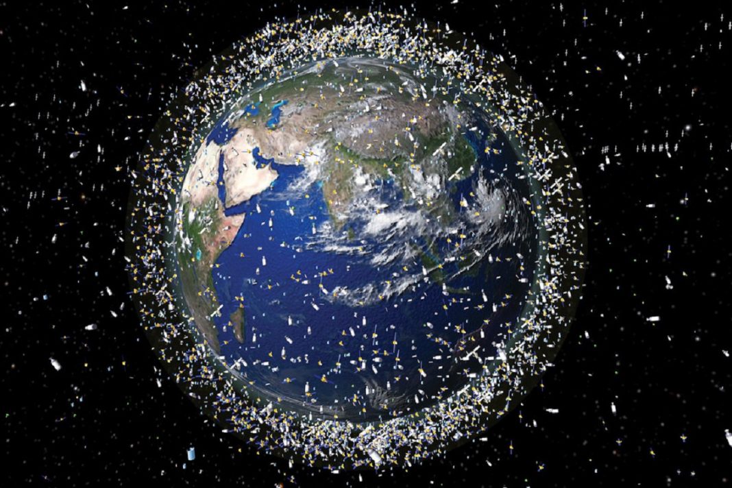 Lixo espacial agora cobre toda a atmosfera da Terra